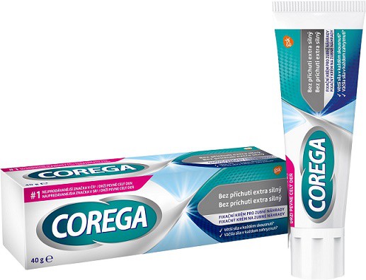 Corega fix. krém bez příchuti 40g+lékovk | Kosmetické a dentální výrobky - Dentální hygiena - Ostatní dentální výrobky Corega fix. krém bez příchuti 40g+lékovk | Kosmetické a dentální výrobky - Dentální hygiena - Ostatní dentální výrobky